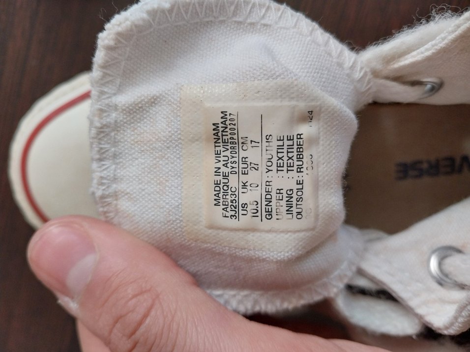 converse beyaz ayakkabı - Görsel 4