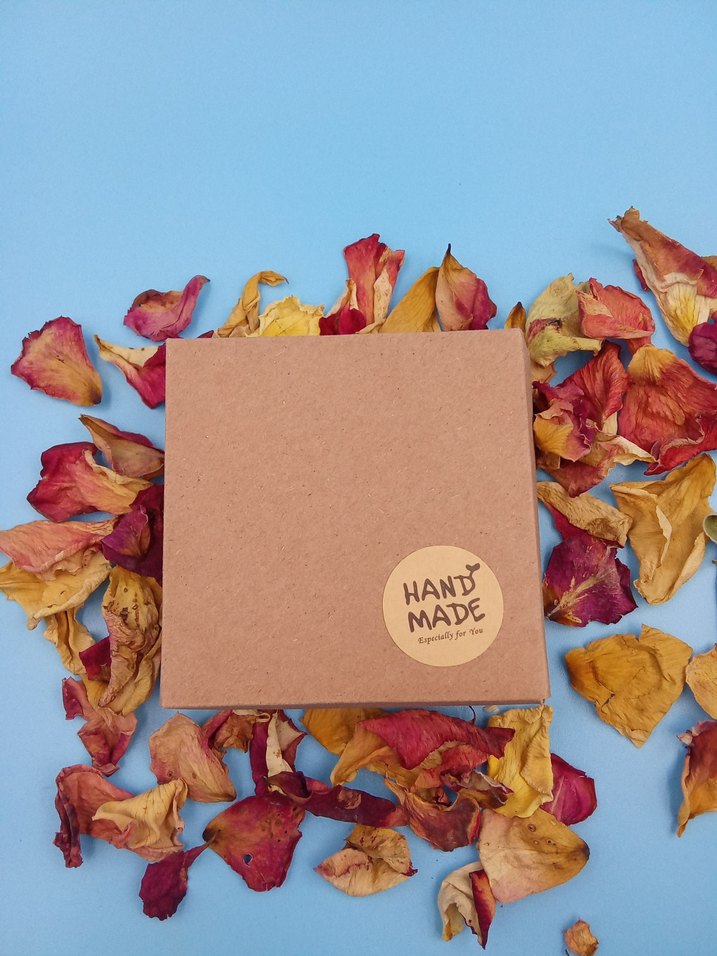 Renkli Ahşap Mini Ev Figürü - Görsel 2