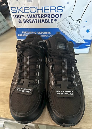 Skechers Siyah Erkek Outdoor Ayakkabı - Görsel 9