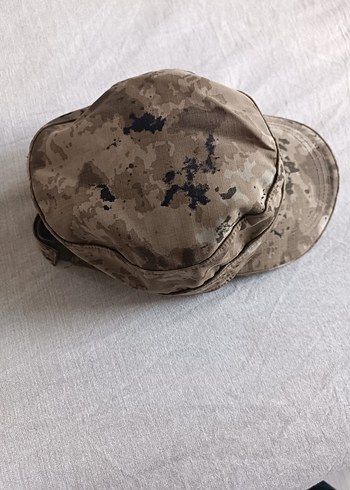 Gri Kamuflaj Desenli Erkek Şapka - Görsel 4