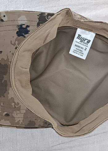 Gri Kamuflaj Desenli Erkek Şapka - Görsel 2