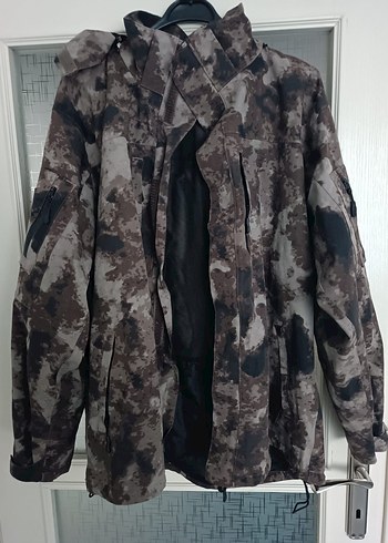 Erkek Kahverengi Fermuarlı Yumuşak Polar parka ikisi bir - Görsel 3