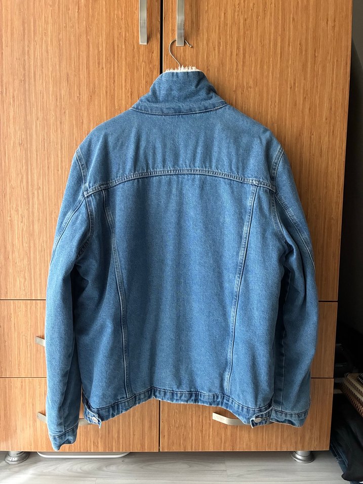 Koton Erkek İç Astarlı Mavi Kot Ceket - Görsel 2