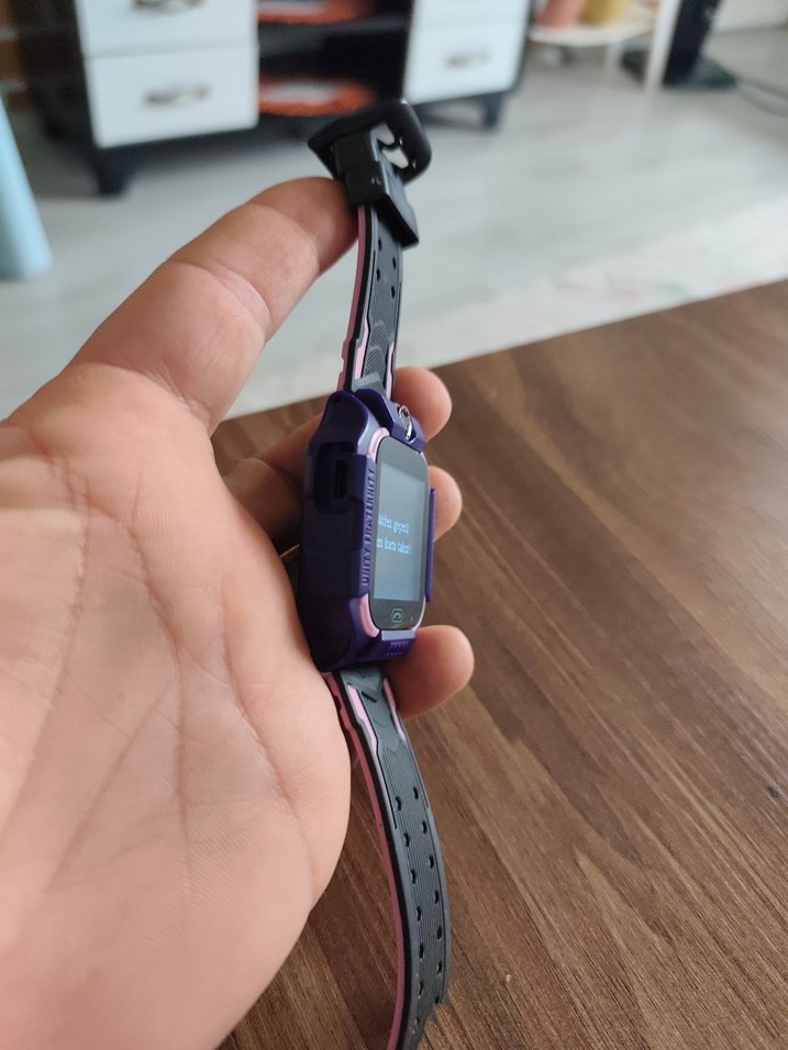 Mor Renkli Akıllı Saat - Görsel 3