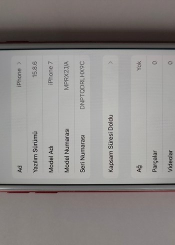 iPhone 7---128GB--Pil93--Değişensiz - Görsel 7