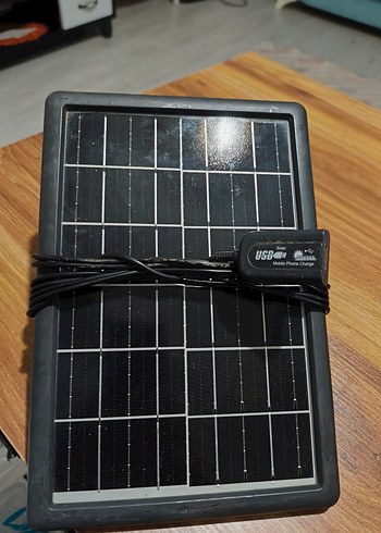 Siyah Güneş Enerjili Power Bank - Görsel 13