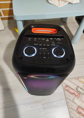 Renkli Bluetooth Hoparlör 20W x2, Taşınabilir - Görsel 9