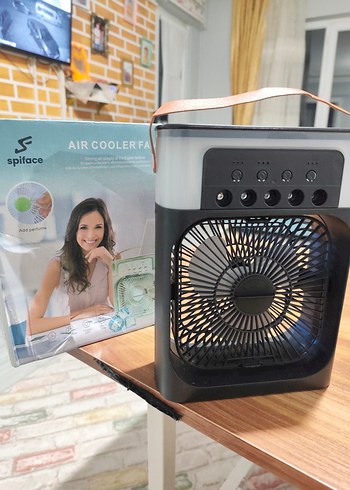 Mavi OOLERFAN Masaüstü Vantilatör - Görsel 7