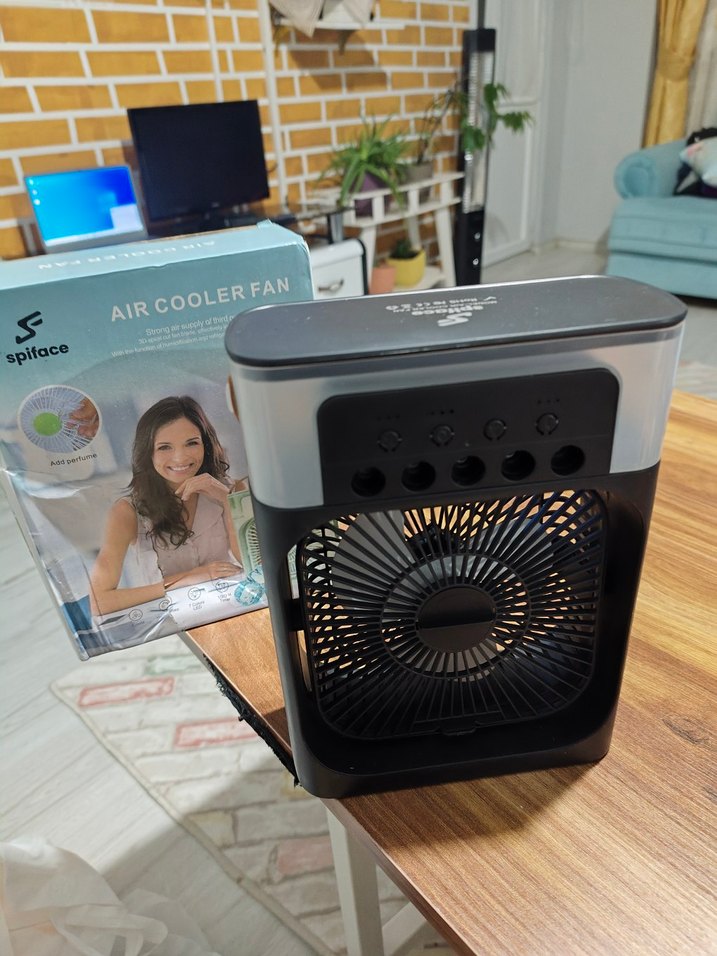 Mavi OOLERFAN Masaüstü Vantilatör - Görsel 5