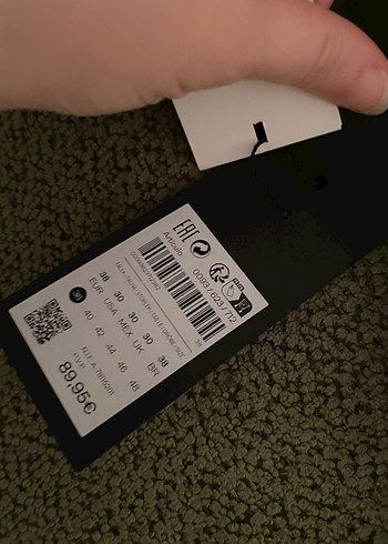 Bej erkek Kemerli Kumaş Pantolon - Görsel 5