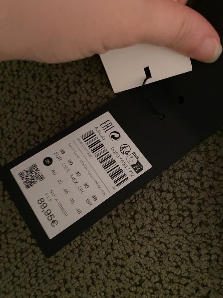 Bej erkek Kemerli Kumaş Pantolon - Görsel 5