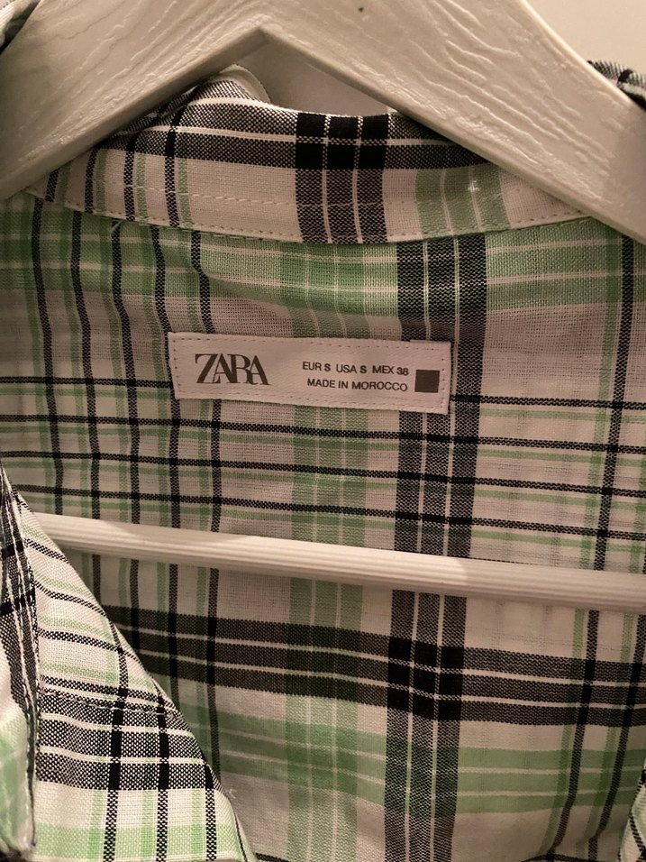 Düğmeli Uzun Kollu Erkek Ekose Gömlek - Görsel 2