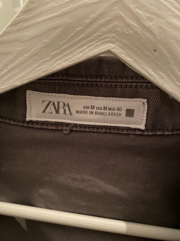 Gri Kısa Kollu Düğmeli Erkek Gömlek - Görsel 2