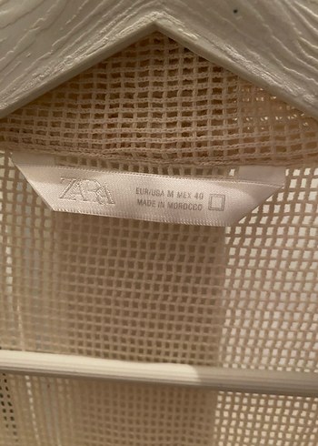 Bej Transparan Kısa Kollu Keten Erkek Gömlek - Görsel 4