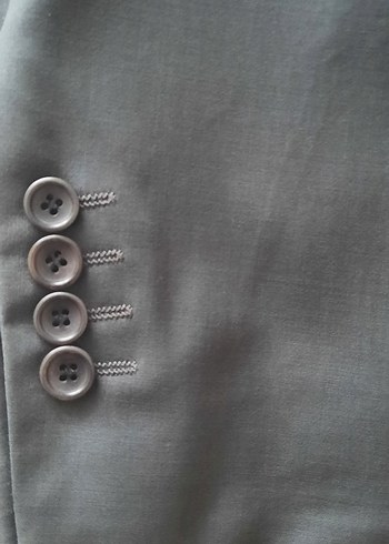 Özel dikim 48/6 drop Füme takım elbise - Görsel 4