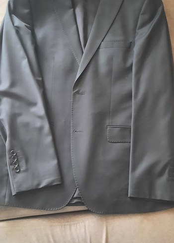 Özel dikim 48/6 drop Füme takım elbise - Görsel 6