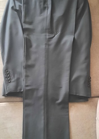 Özel dikim 48/6 drop Füme takım elbise - Görsel 3