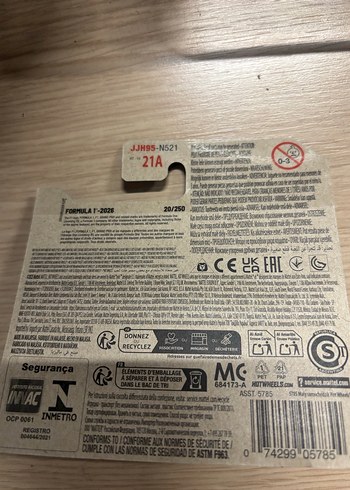 Hot Wheels Siyah Formula 1 Oyuncak Araba - Görsel 2