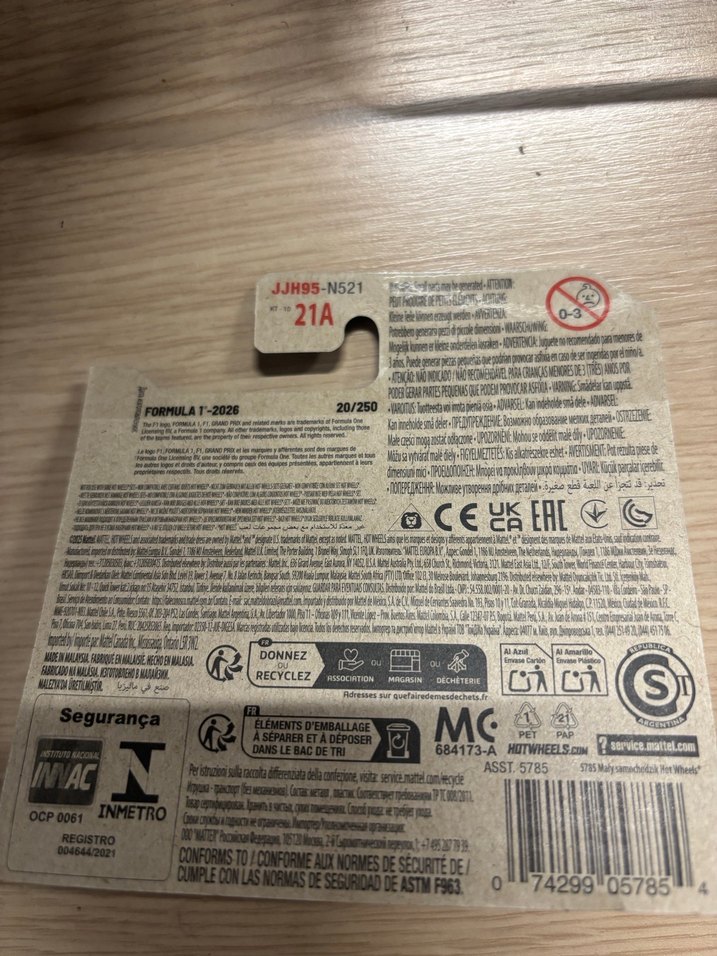 Hot Wheels Siyah Formula 1 Oyuncak Araba - Görsel 2