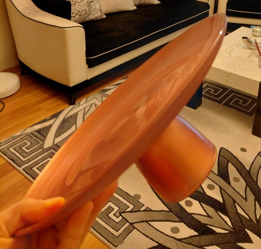 Parlak Kahverengi Düz Tabak Seti - Görsel 5