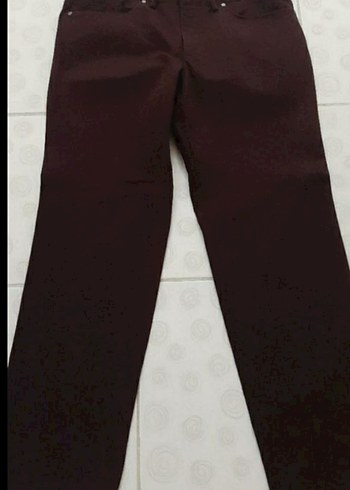 Bordo Regular Fit Erkek Pantolon - Görsel 3