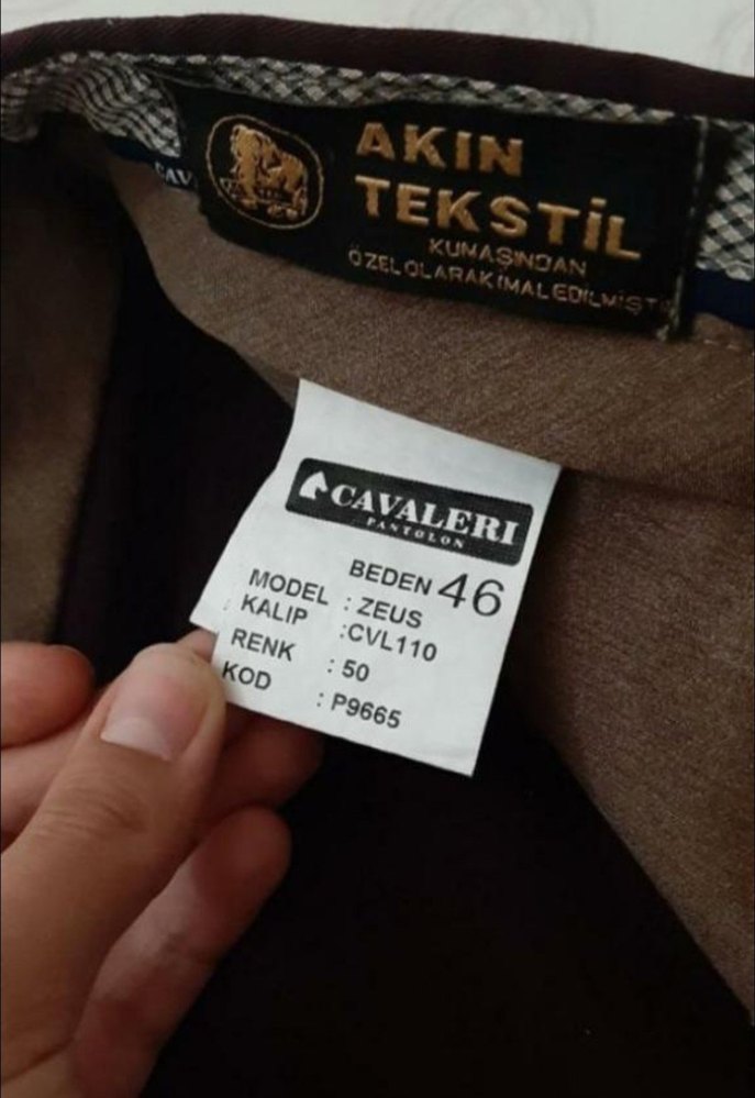 Bordo Regular Fit Erkek Pantolon - Görsel 2