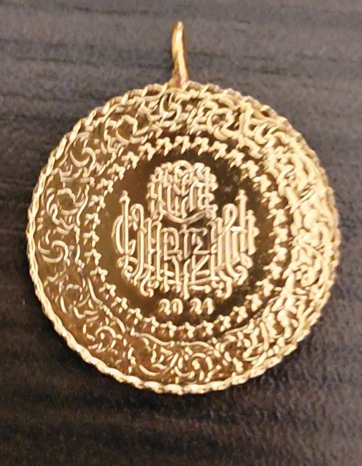 YARIM 22 AYAR ALTIN KAPLAMA - Görsel 2