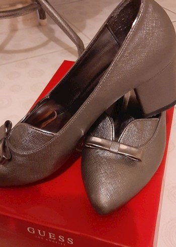 Gri Tokalı Kadın Topuklu Stiletto - Görsel 6