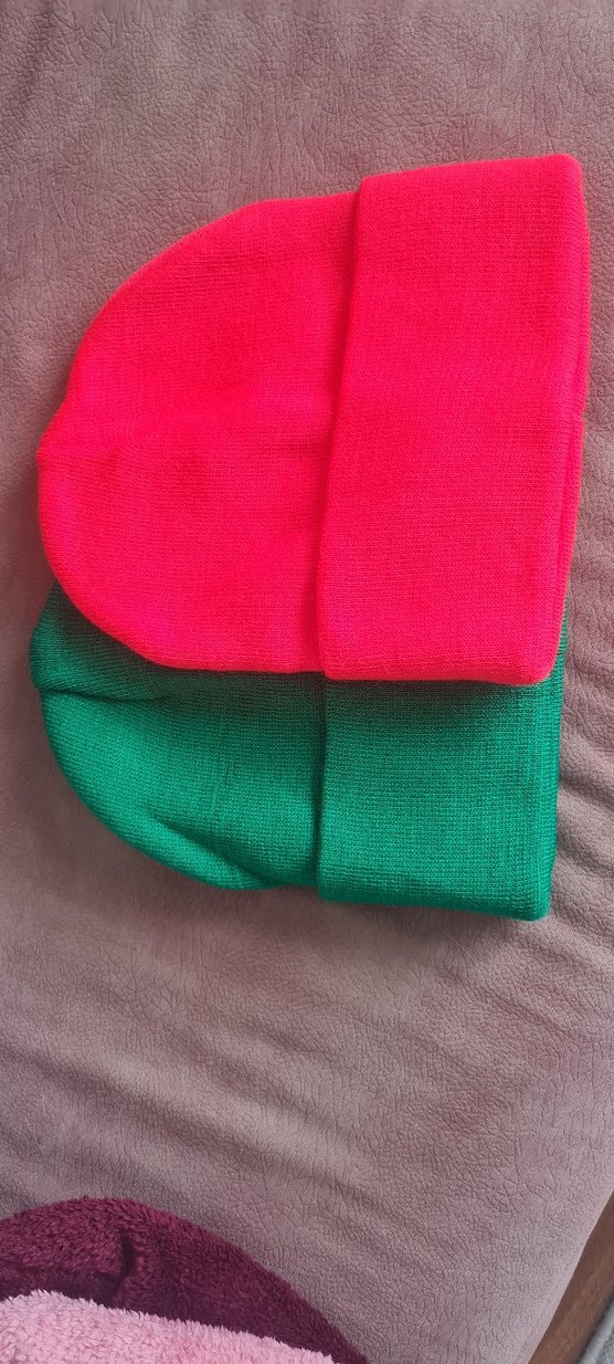 Renkli Kadın Örgü Bere - Görsel 2