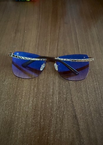 Bej Parlak Tokalı Vintage Kadın Gözlüğü - Görsel 2