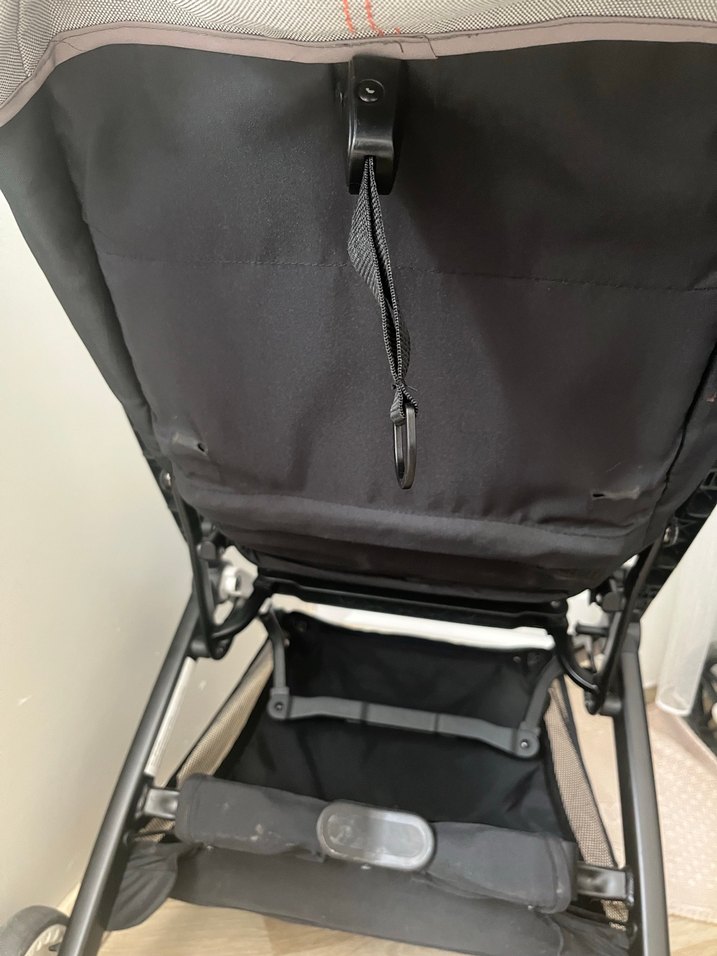Siyah Bebek Arabası Sepeti - Görsel 2