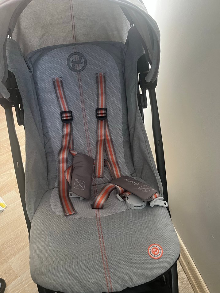 Siyah Bebek Arabası Sepeti - Görsel 5