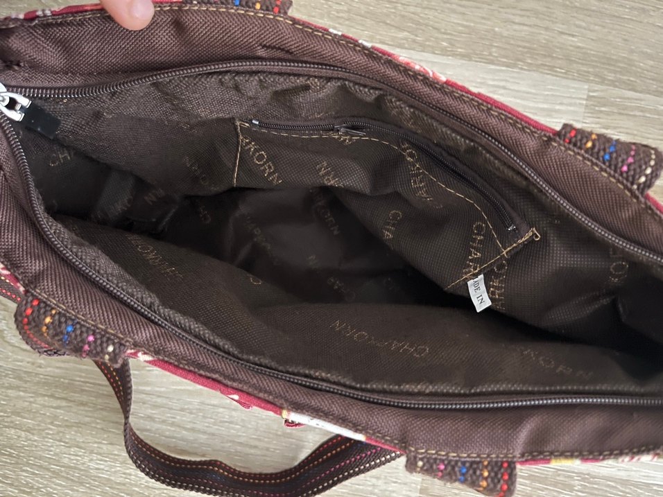 Bordo Renkli Bohem Kadın Çanta - Görsel 4