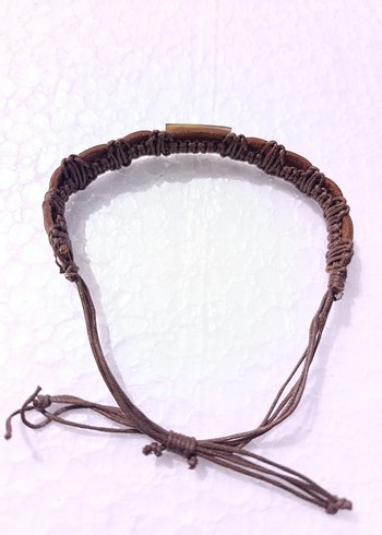 Bej Bohem Tarz Erkek Bileklik - Görsel 9