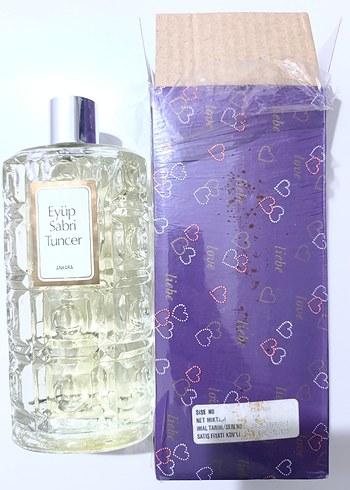1989 EYÜP SABRİ TUNCER ŞİŞE KOLONYA - Görsel 6
