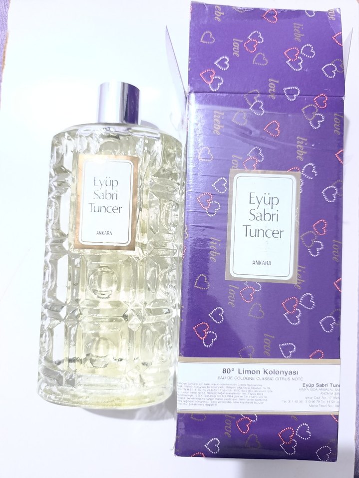 1989 EYÜP SABRİ TUNCER ŞİŞE KOLONYA - Görsel 4