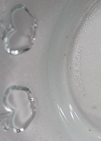 6lı Endonezya Üretim Şık Cam Tabak - Görsel 5