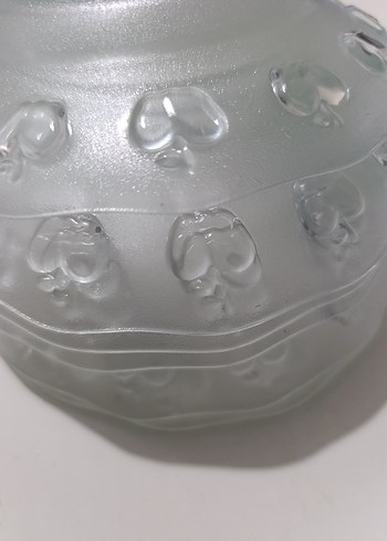 6lı Endonezya Üretim Şık Cam Tabak - Görsel 9