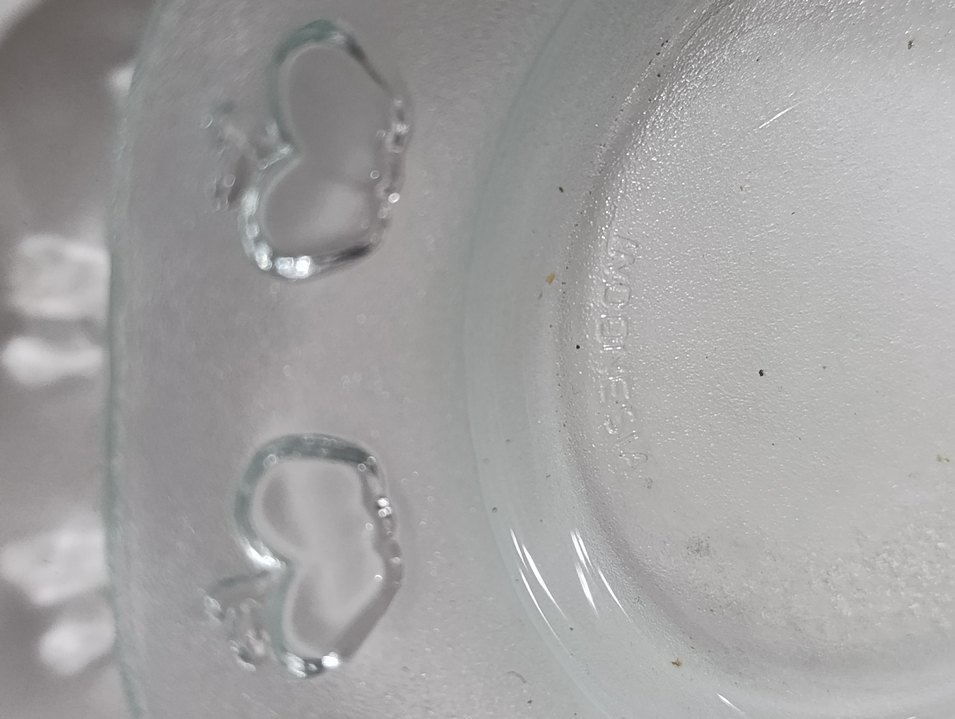 6lı Endonezya Üretim Şık Cam Tabak - Görsel 5