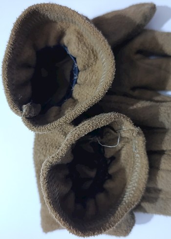 Kahverengi Polar Eldiven - Görsel 2