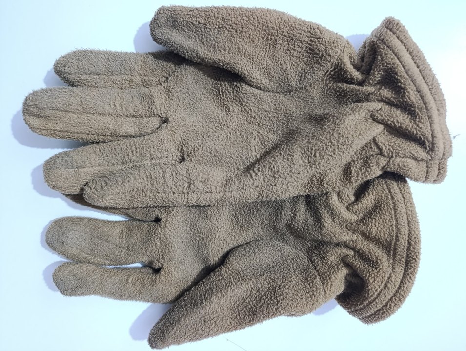 Kahverengi Polar Eldiven - Görsel 4