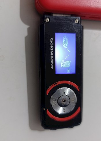 GoldMaster Kırmızı MP3 Çalar - Görsel 2