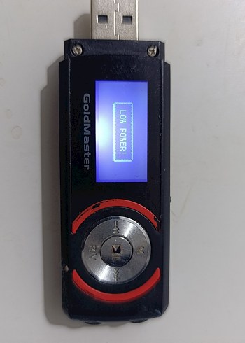 GoldMaster Kırmızı MP3 Çalar - Görsel 4