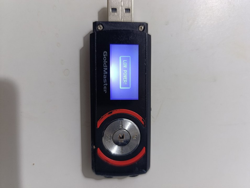 GoldMaster Kırmızı MP3 Çalar - Görsel 4