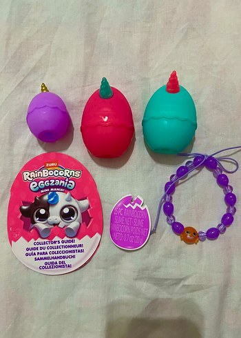 Renkli Unicorn Yumurta ve Peluş Oyuncak Seti - Görsel 8