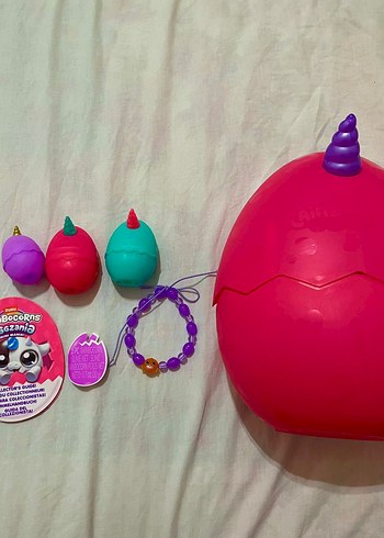 Renkli Unicorn Yumurta ve Peluş Oyuncak Seti - Görsel 7