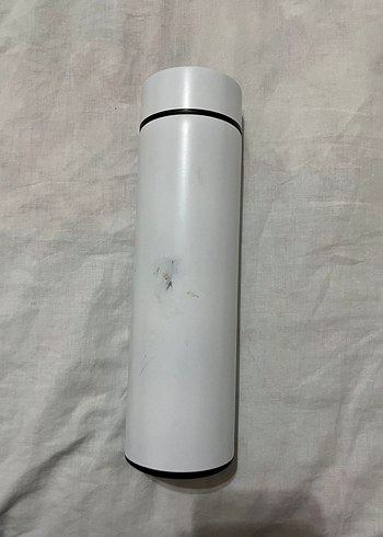 Beyaz ve Gri Termos Şişe - Görsel 3