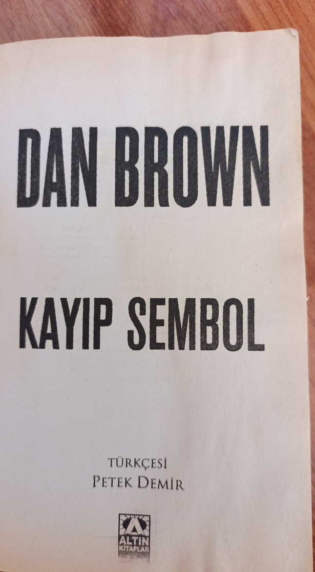 Dan Brown - Kayıp Sembol Romanı - Görsel 5
