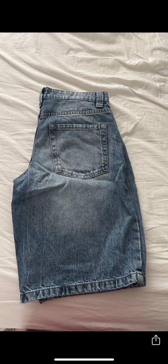 Bershka Baggy Denim Şort - Görsel 3