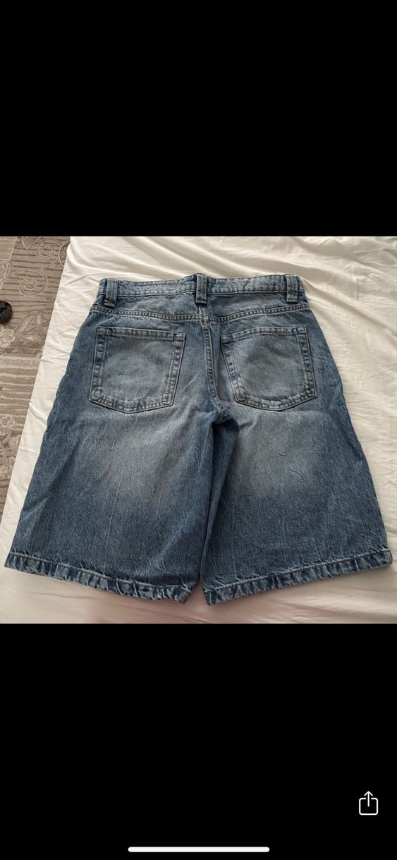 Bershka Baggy Denim Şort - Görsel 2